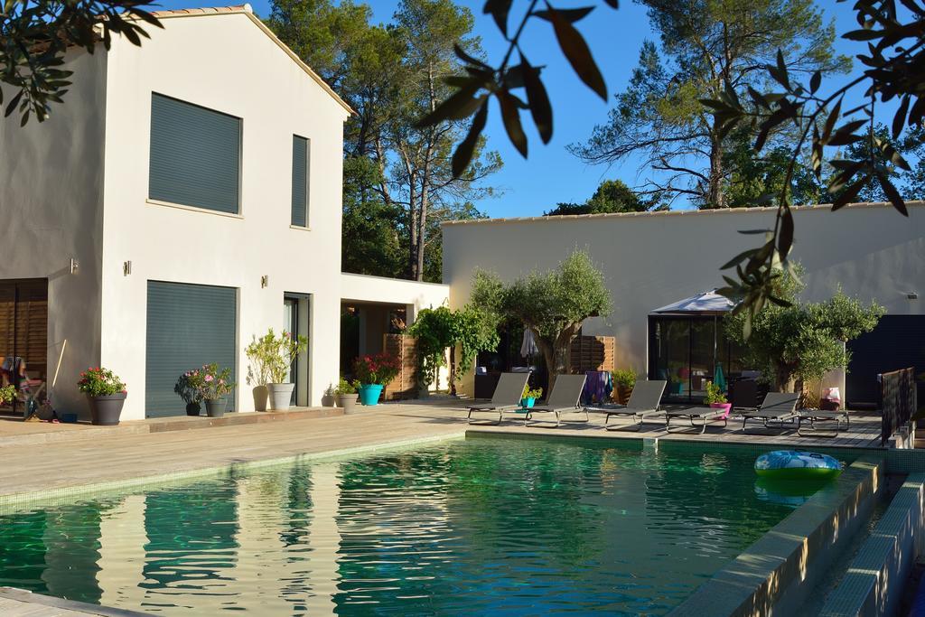 Sous Les Oliviers - Piscine Chauffee - Studios De Standing Tout-Equipes แซ็ง-มักซิแม็ง-ลา-แซ็ง-โบม ภายนอก รูปภาพ