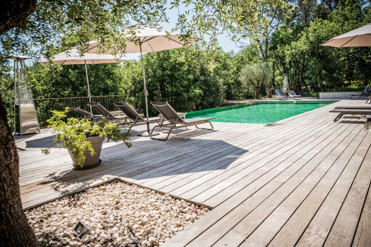 Sous Les Oliviers - Piscine Chauffee - Studios De Standing Tout-Equipes แซ็ง-มักซิแม็ง-ลา-แซ็ง-โบม ภายนอก รูปภาพ